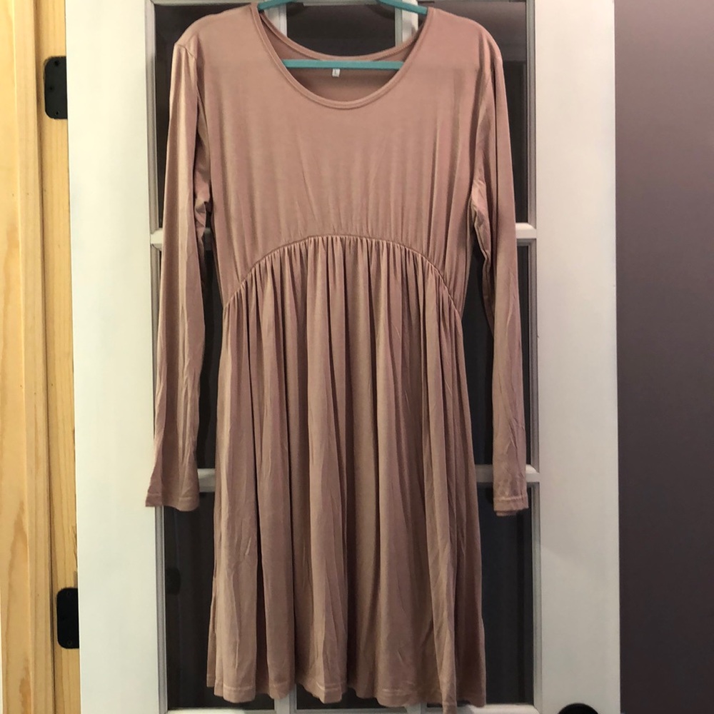 Long Sleeve Dress with Pockets
